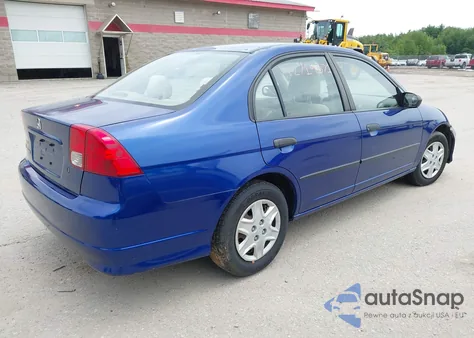 2005 Honda Civic Vp z USA, uszkodzony, nr VIN 2HGES16375H609730